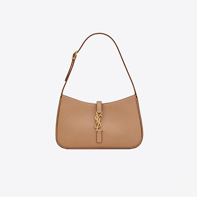 9a+ysl saint laurent le 5 a 7 smooth leather hobo bag